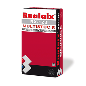 Rualaix Multistuc R è uno stucco a presa rapida ed asciugatura controllata per lavori di riempimento e piccole rasature