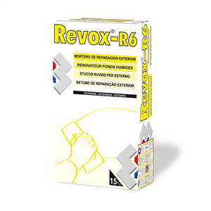 Revox R6 stucco in polvere ruvido per esterni