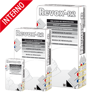 Revox R2 è uno stucco in polvere per rinnovare pareti ruvide in tempi rapidi