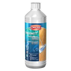 Pulitore per uso professionale. Spacenett è un potente pulitore specifico per la pulizia a fondo di superfici trattate con oli e vernici.